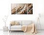Wallity MXC04 Set de 3 Pinturas Decorativas en Lienzo Multicolor